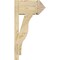 Ekena Millwork Funston Arts & Crafts Rough Sawn Outlooker, Douglas Fir, 8"W x 14"D x 26"H OUT08X14X26FST03RDF - alternate 2